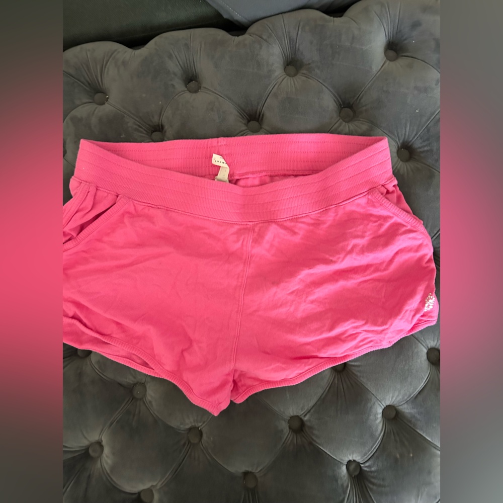 Free people hot pink shorts!